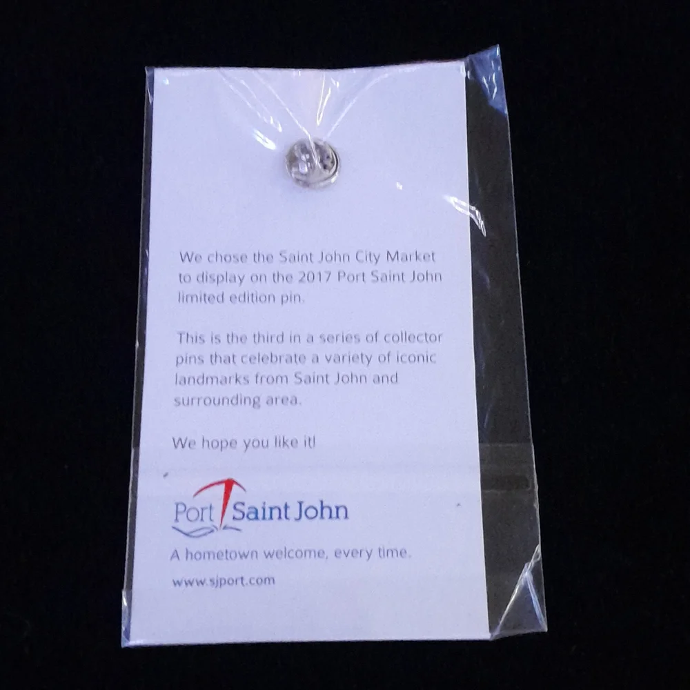The Saint John City Market Pin